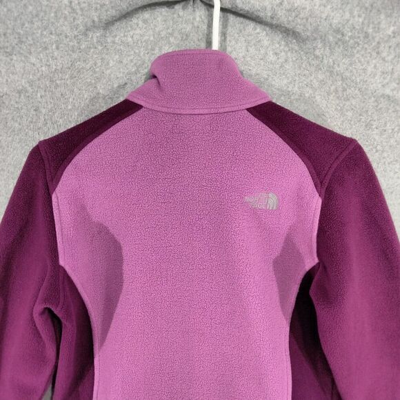 The North Face Full Zip Jacket Wmns S Fleece Pink Flash Dry Outdoor Lightweight - Picture 10 of 13